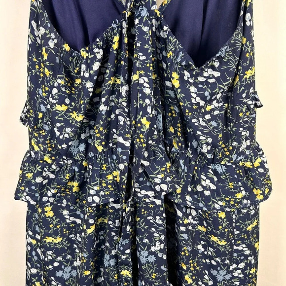 2/$30 Altar’d State Size Large Maxi Dress Tiered Ruffle Floral Boho - Picture 5 of 10